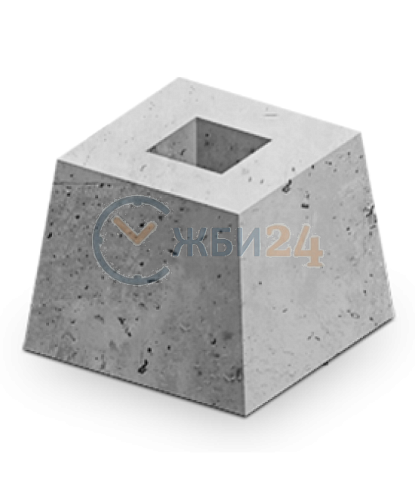Фундамент забора ФО-2 (750х950х550) от ЖБИ 24 г.Самара